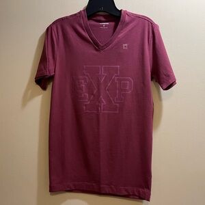 Express Men’s V-Neck T-Shirt - New With Tags - Size XS - Color Berry/Purple